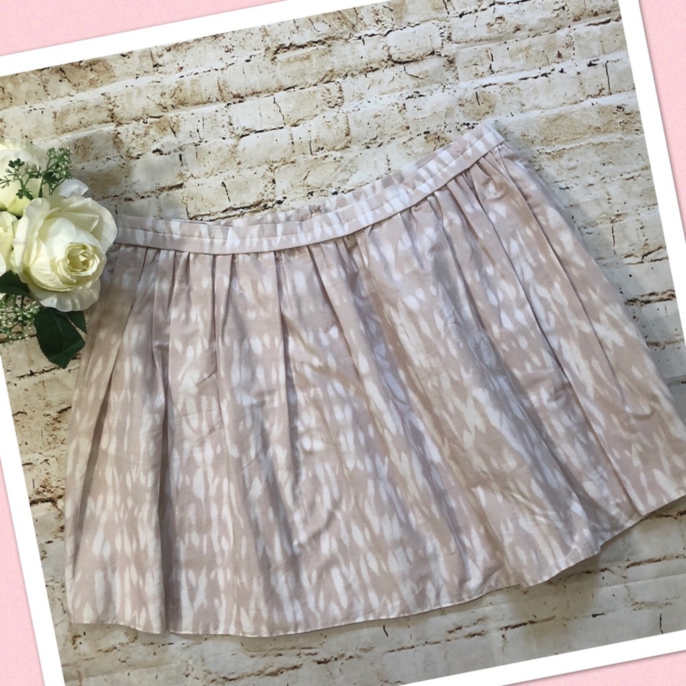 Thakoon Addition Pink and White Pleated Skirt